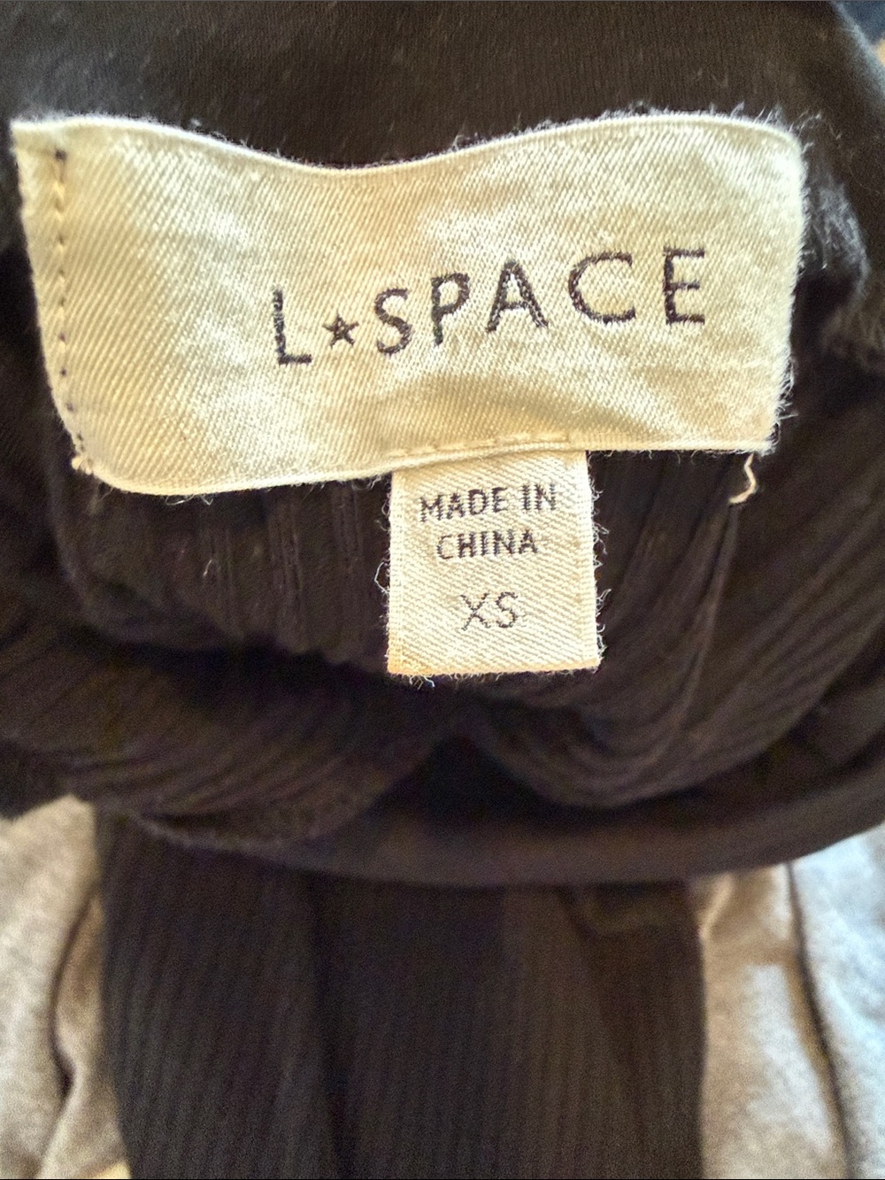 Lspace Black Tube Top multiway Dress/Maxi Skirt Size XS - Picture 5 of 5
